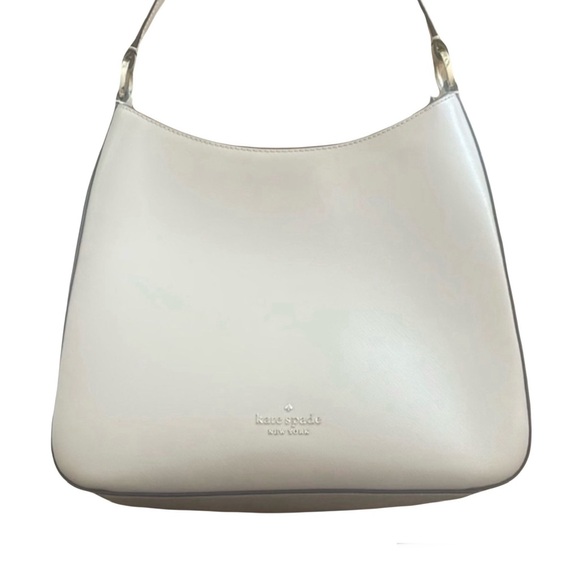 Kate Spade NY Elegant Perry in Tusk Saffiano Leather NWOT Pristine MSRP $379 - Picture 4 of 11